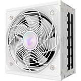 GIGABYTE AORUS ELITE P1000W ICE enhed til strømforsyning 1000 W 20+4 pin ATX ATX Hvid, PC strømforsyning Hvid, 1000 W, 100 - 240 V, 50/60 Hz, 15 - 6.5 A, Aktiv, 125 W