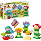 LEGO DUPLO Kreativ have og blomster, Bygge legetøj Byggesæt, 2 År, Plast, 45 stk, 652 g