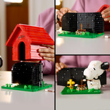 LEGO Ideas Peanuts: Snoopys hundehus, Bygge legetøj Byggesæt, 18 År, Plast, 964 stk, 1,25 kg, Detail