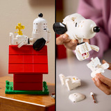 LEGO Ideas Peanuts: Snoopys hundehus, Bygge legetøj Byggesæt, 18 År, Plast, 964 stk, 1,25 kg, Detail