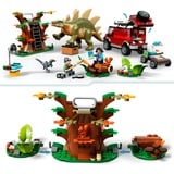 LEGO Jurassic World Dinosaurmissioner: Stegosaurus-opdagelse, Bygge legetøj Byggesæt, 6 År, Plast, 420 stk, 788 g