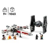 LEGO Kombimodel: TIE-jager og X-wing, Bygge legetøj Byggesæt, 9 År, Plast, 1063 stk, 1,37 kg