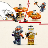LEGO Ninjago Cole vs. Onde Cole Spinner-angreb, Bygge legetøj 