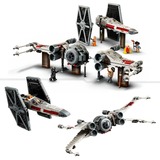 LEGO Star Wars Kombimodel: TIE-jager og X-wing, Bygge legetøj Byggesæt, 9 År, Plast, 1063 stk, 1,37 kg