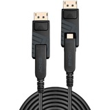 Lindy 38481 DisplayPort kabel 20 m Mini DisplayPort Sort Sort, 20 m, Mini DisplayPort, Mini DisplayPort, Hanstik, Hanstik, 7680 x 4320 pixel