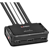 Lindy 42345, KVM-switchen Sort