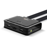 Lindy 42345, KVM-switchen Sort