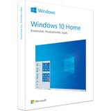 Microsoft Windows 10 Home Fuldt pakket produkt (FPP) 1 licens(er), Software Delivery Service Partner (DSP), Fuldt pakket produkt (FPP), 1 licens(er), 20 GB, 2 GB, 1 GHz