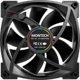 Montech AX120 PWM 120x120x25, Sag fan Sort