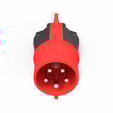 NRGkick 20001001, Adapter Sort/Rød