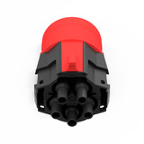 NRGkick Stikadapter 32A - 5-polet, maks. 22kW Sort/Rød