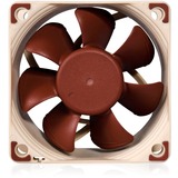 Noctua NF-A6X25 FLX Computerkølesystem Computerkabinet Ventilator 6 cm Brun, Sag fan Brown/Hvid, Ventilator, 6 cm, 1600 rpm, 3000 rpm, 19,3 dB, 29,2 m³/t