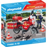 PLAYMOBIL City Action Brandvæsen motorcykel ved ulykkesstedet, Bygge legetøj 