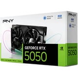 PNY GeForce RTX 5050 Dobbelt Blæser, Grafikkort 