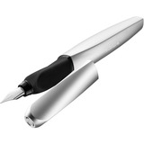 Pelikan 947366 fyldepen Påfyldningssystem til patron Sølv 1 stk Sølv, Sølv, Påfyldningssystem til patron, Mellem, Ambidextrous, Tyskland, Blister