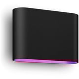 Philips Hue White & Color Ambiance Dymera væglampe, LED lys Sort