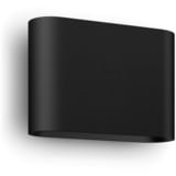 Philips Hue White & Color Ambiance Dymera væglampe, LED lys Sort