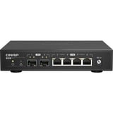 QNAP QSW-2104-2S netværksswitch Ikke administreret 2.5G Ethernet Sort Ikke administreret, 2.5G Ethernet