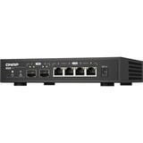QNAP QSW-2104-2S netværksswitch Ikke administreret 2.5G Ethernet Sort Ikke administreret, 2.5G Ethernet