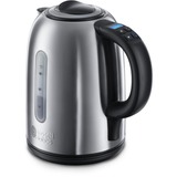 Russell Hobbs Buckingham elkedel 1,7 L 2400 W Sort, Rustfrit stål Sølv/Sort, 1,7 L, 2400 W, Sort, Rustfrit stål, Plast, Rustfrit stål, Justerbar termostat, Vandmåler