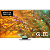 SAMSUNG GQ85Q80DAT, QLED TV Sølv/Sort