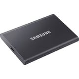 Samsung Portable SSD T7 1 TB USB Type-C 3.2 Gen 2 (3.1 Gen 2) Grå, Solid state-drev grå, 1 TB, USB Type-C, 3.2 Gen 2 (3.1 Gen 2), 1050 MB/s, Beskyttelse af adgangskode, Grå