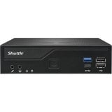 Shuttle XPC slim DH610V2 Bundle inkl. 8 GB DDR5-RAM, Barebone Sort
