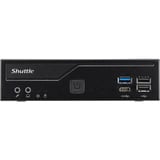 Shuttle XPC slim DH610V2 Bundle inkl. 8 GB DDR5-RAM, Barebone Sort