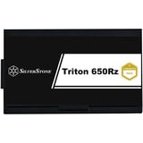 SilverStone Triton 650Rz, PC strømforsyning Sort