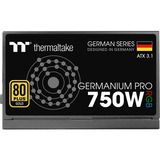 Thermaltake Germanium Pro RGB 750W, PC strømforsyning Sort