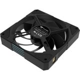 Thermaltake TS 120 EX RGB, Sag fan Sort