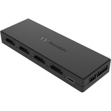 Thermaltake TS 120 EX RGB, Sag fan Sort