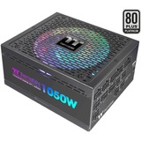 Thermaltake Toughpower PF1 enhed til strømforsyning 1050 W 24-pin ATX Sort, PC strømforsyning Sort, 1050 W, 100 - 240 V, 1260 W, 50/60 Hz, 13 A, Aktiv