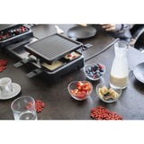 Unold 48755 raclette grill 8 person(er) 1300 W Sort Sort, 8 person(er), Plast, Sort, Rektangulær, Aluminium, 21 x 21 mm