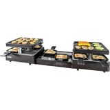 Unold 48755 raclette grill 8 person(er) 1300 W Sort Sort, 8 person(er), Plast, Sort, Rektangulær, Aluminium, 21 x 21 mm