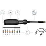 Wiha zai Hause elektrisk skruetrækker Sort