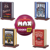 ZURU MAX - Bøger, Bygge legetøj MAX Build more Premium byggeklodser Books Collection, Byggesæt, 8 År, Plast