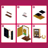 ZURU MAX - Bøger, Bygge legetøj MAX Build more Premium byggeklodser Books Collection, Byggesæt, 8 År, Plast