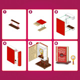 ZURU MAX - Bøger, Bygge legetøj MAX Build more Premium byggeklodser Books Collection, Byggesæt, 8 År, Plast