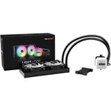 be quiet! LIGHT LOOP 240mm Black Processor Alt-i-en væskekøler 12 cm Sort 1 stk, Vandkøling Sort, Alt-i-en væskekøler, 12 cm, 105,1 m³/t, Sort