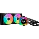 be quiet! Light Loop IO LCD 240mm, Vandkøling Sort