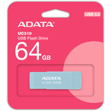 ADATA UC310 64 GB, USB-stik Blå