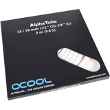 Alphacool 17534 Computerkølesystem, dele og tilbehør Rør, Slange Hvid, Rør, Polyvinylchlorid (PVC), Hvid, 80 °C, 1,3 cm, 3 m