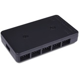 Alphacool Core 10x 4-Pin PWM Splitter, Fan kontrol Sort