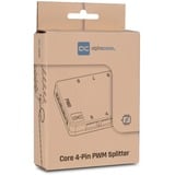 Alphacool Core 10x 4-Pin PWM Splitter, Fan kontrol Sort