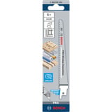 Bosch 2 608 656 258 stiksav, rullesav & sabelsavklinge Saber savklinge Bimetal 5 stk Saber savklinge, Spånplade, Epoxy, Profil, Træ med søm, Bimetal, Rustfrit stål, 4,3 mm, 10 cm