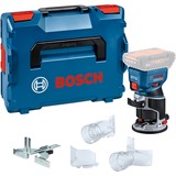 Bosch Batteri-kantfræser GKF 18V-8 Professional solo, 18 volt, Router Blå/Sort