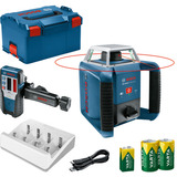 Bosch Rotationslaser GRL 400 H Professional, Roterende laser Blå/Sort