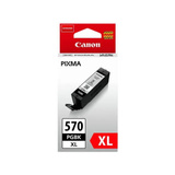 Canon PGI-570PGBK XL blækpatron 1 stk Original Højt (XL) udbytte Sort Sort, Højt (XL) udbytte, Sort, Pigmentbaseret blæk, 22 ml, 1 stk, 500 Sider