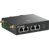 D-Link DWM-311 cellulær netværksenhed, Router Sort, 10,100,1000 Mbit/s, IEEE 802.3i, IEEE 802.3u, LTE, CE, RoHS, -30 - 60 °C